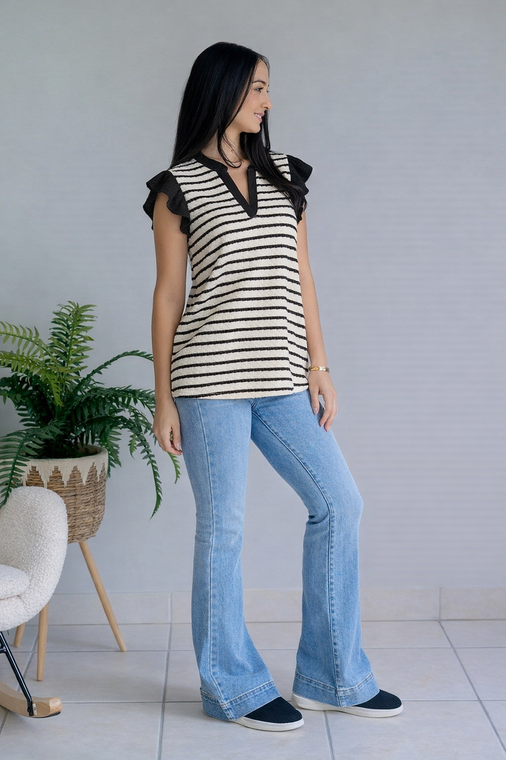 (3-11-26) Stillwater Stripe Top