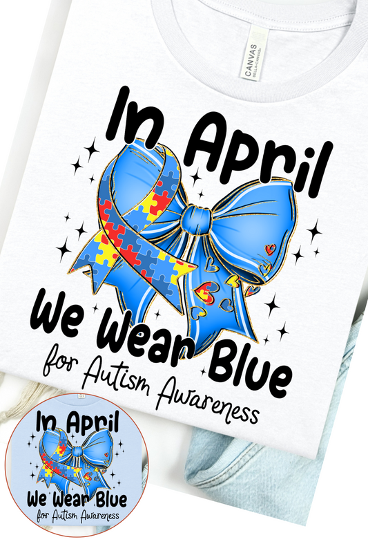We wear Blue T-Shirt
