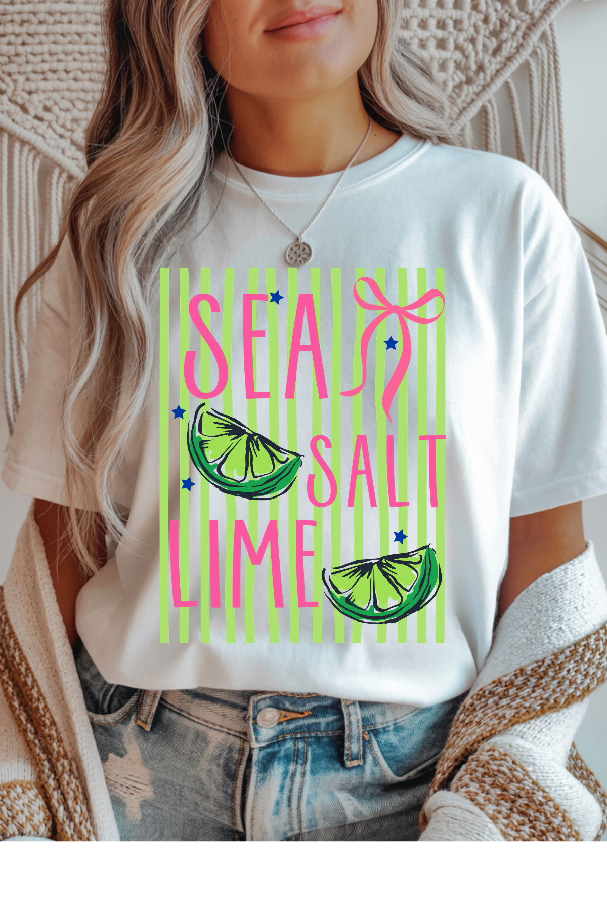 Sea, Salt, Lime Graphic Tee