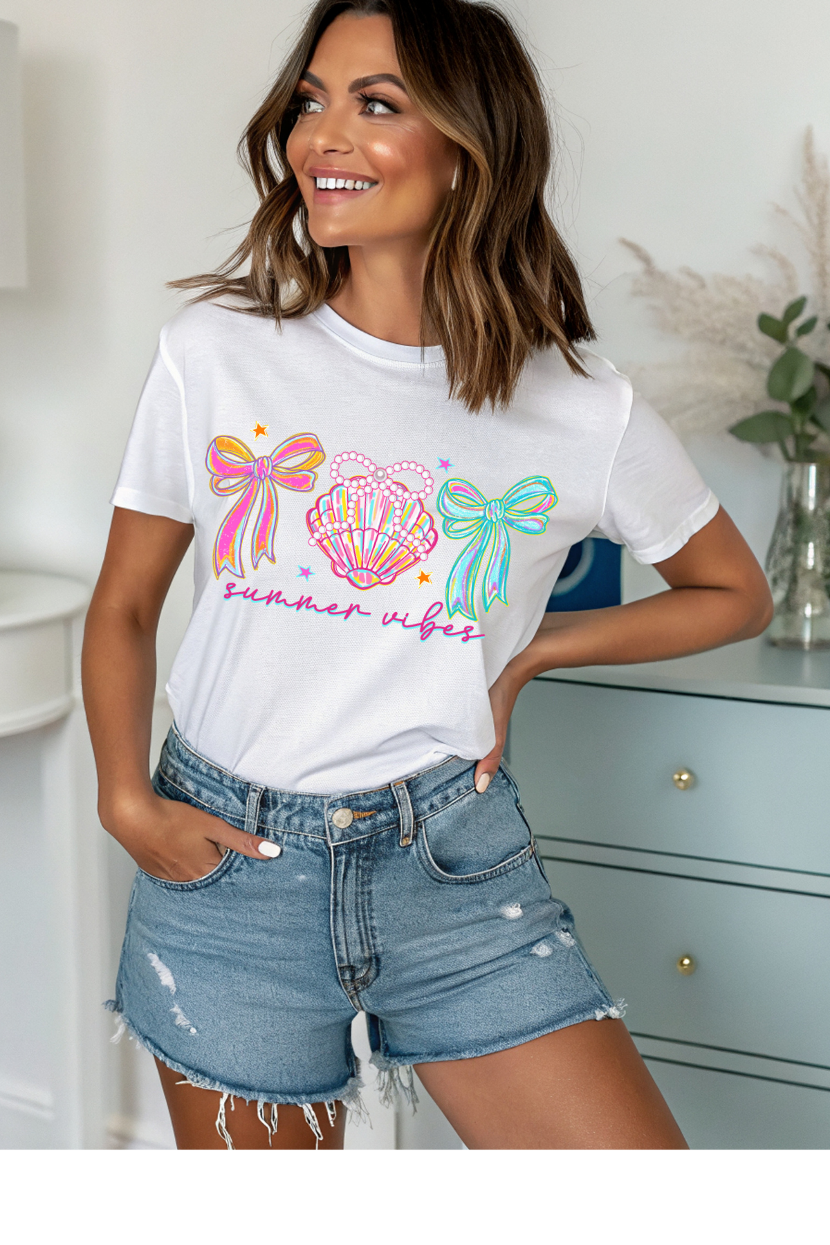 (6-29-26)Summer Vibes Graphic Tee