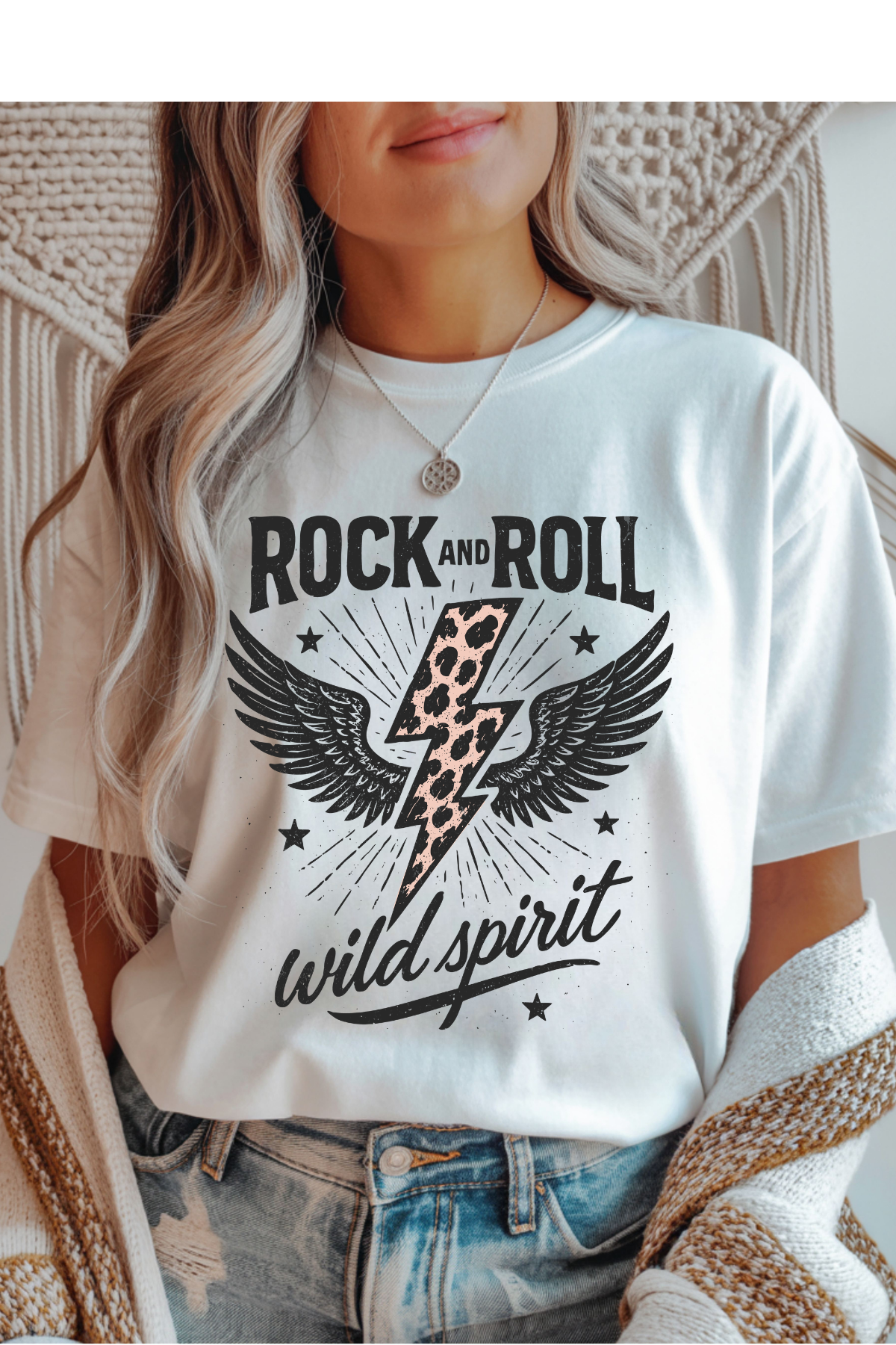 (8-3-26)Rock & Roll Graphic Tee