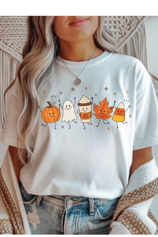 (9-7-26)Halloween Cuties Graphic Tee