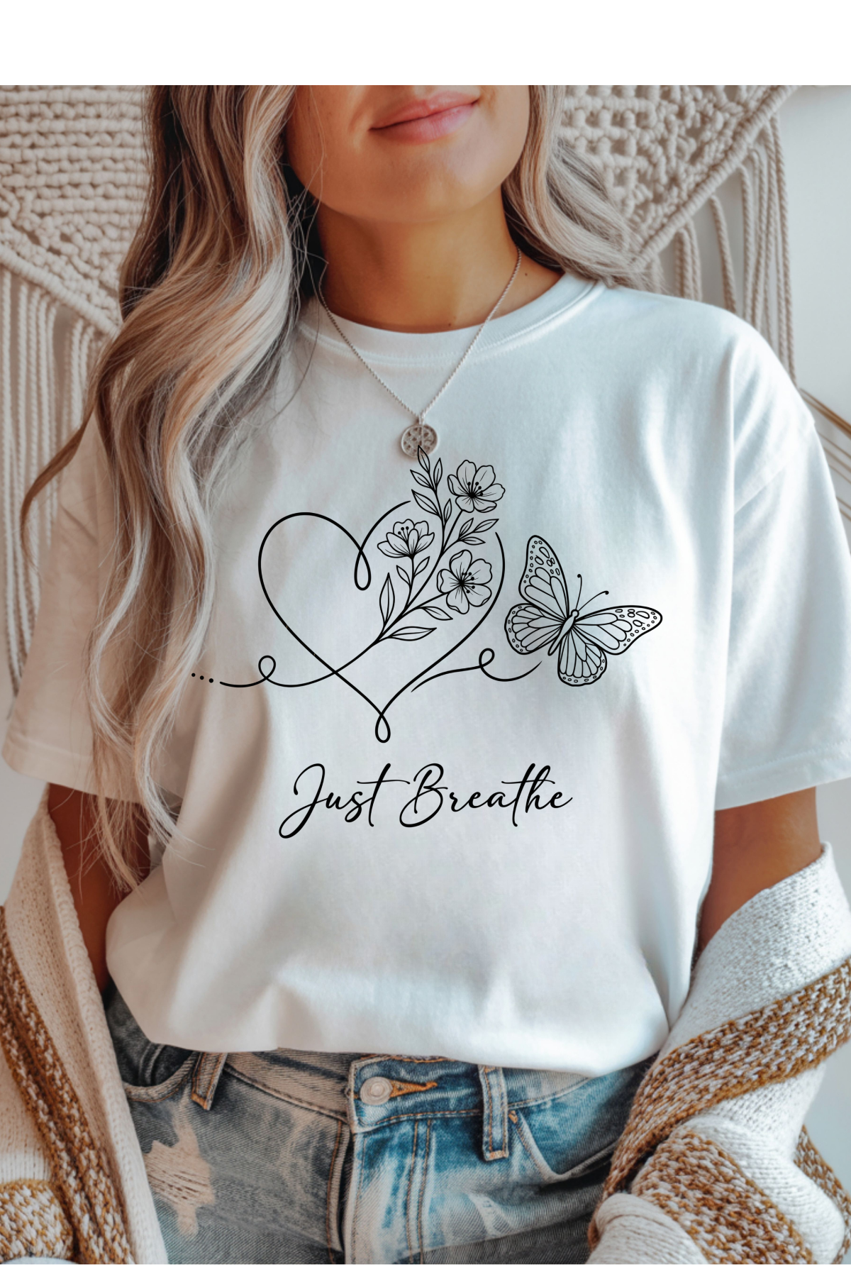 (9-14-26)Just Breathe Graphic Tee