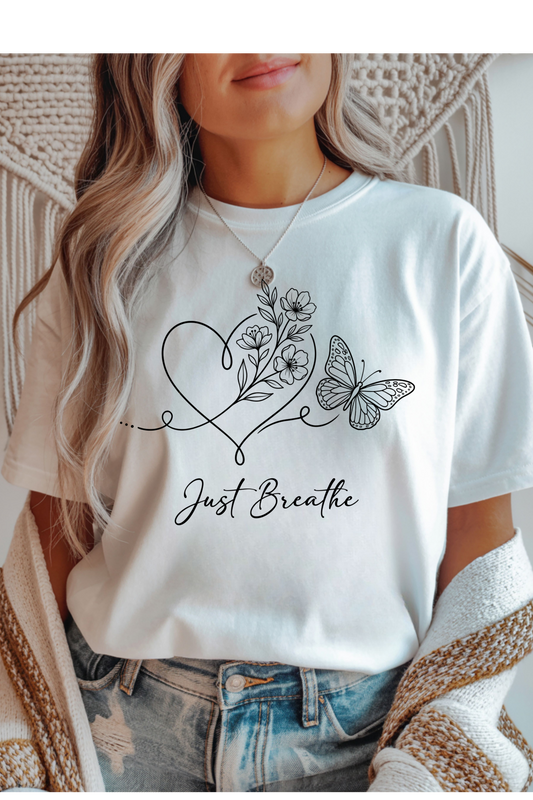(9-14-26)Just Breathe Graphic Tee