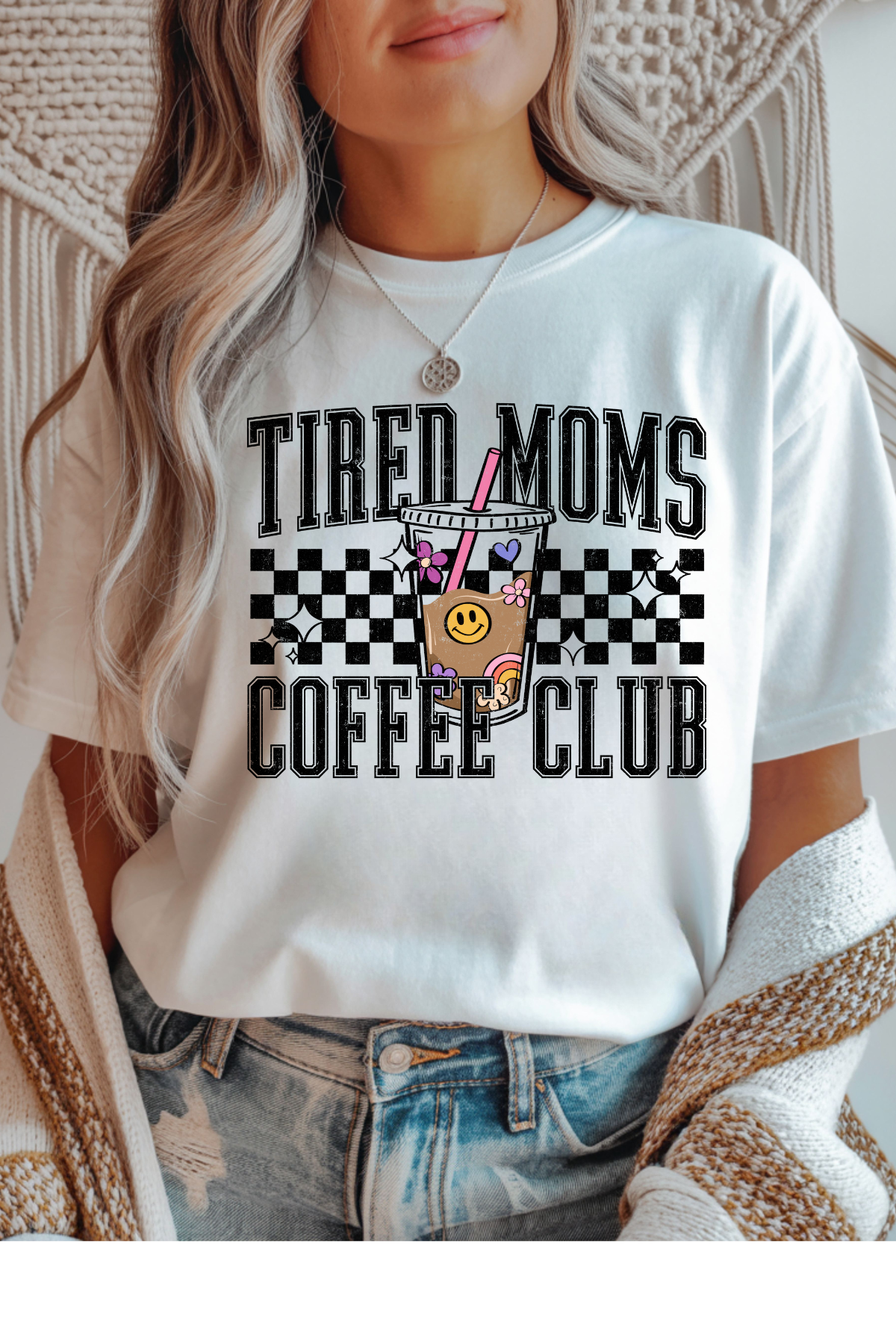 Tired Moms Coffee Club Graphic Tee