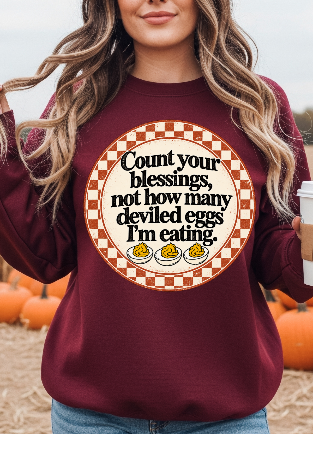 (10-19-26)Blessings, Not Deviled Eggs Graphic Tee