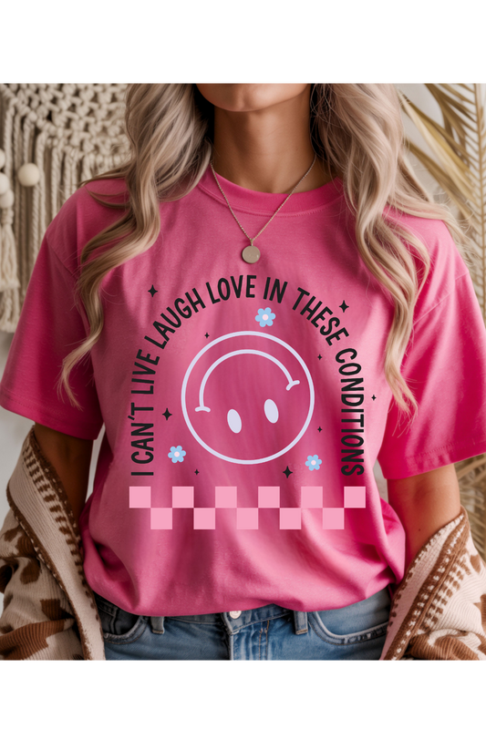 (5-18-26)Live Laugh Love Graphic Tee