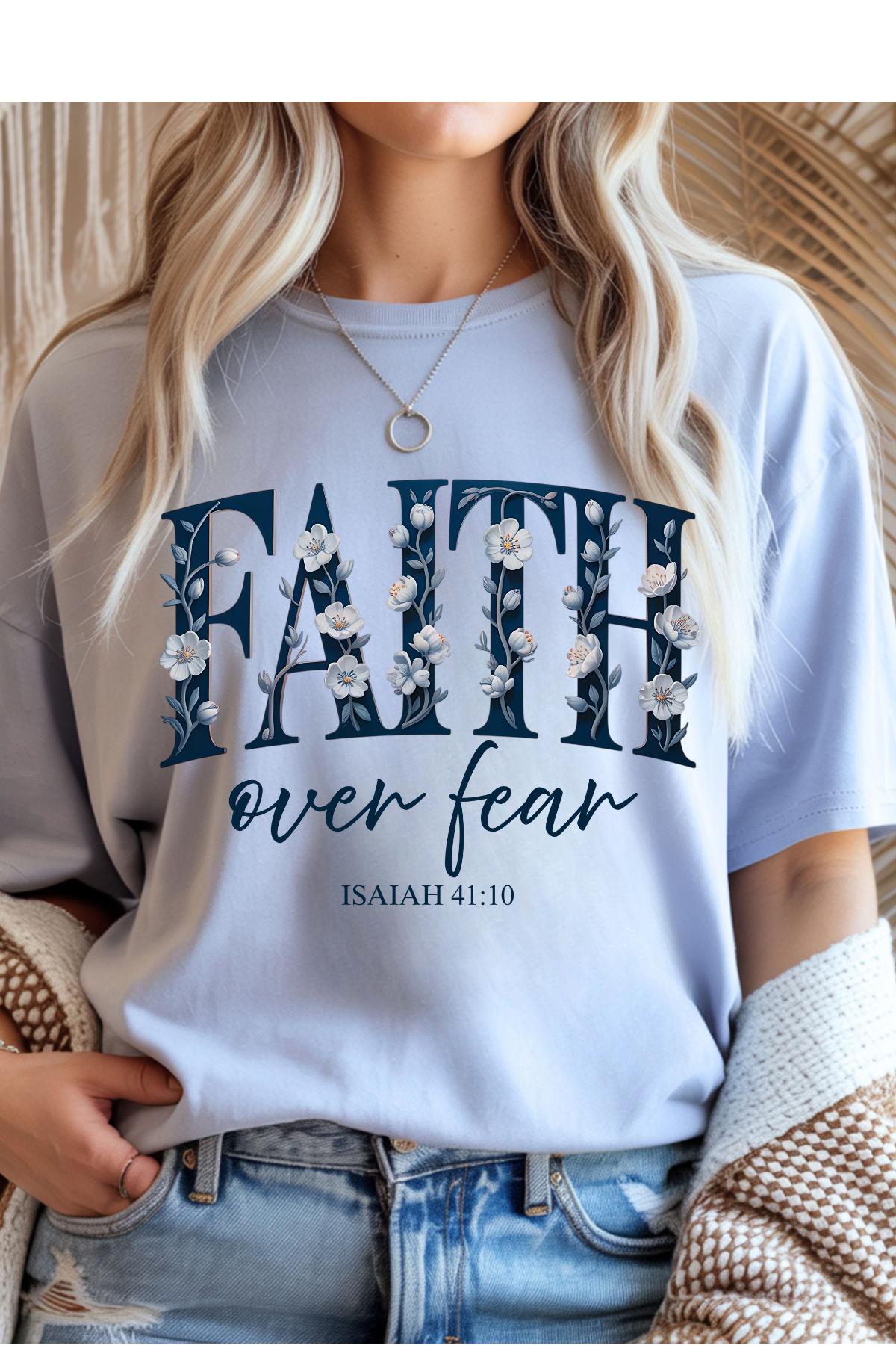(10-12-26)Faith Over Fear Graphic Tee