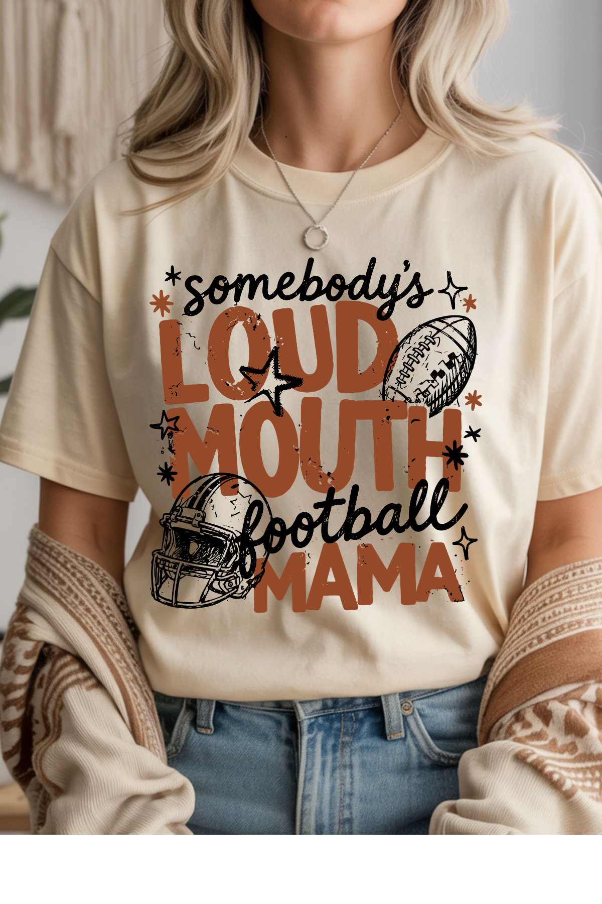 (8-17-26)Loud Mouth Mama Graphic Tee