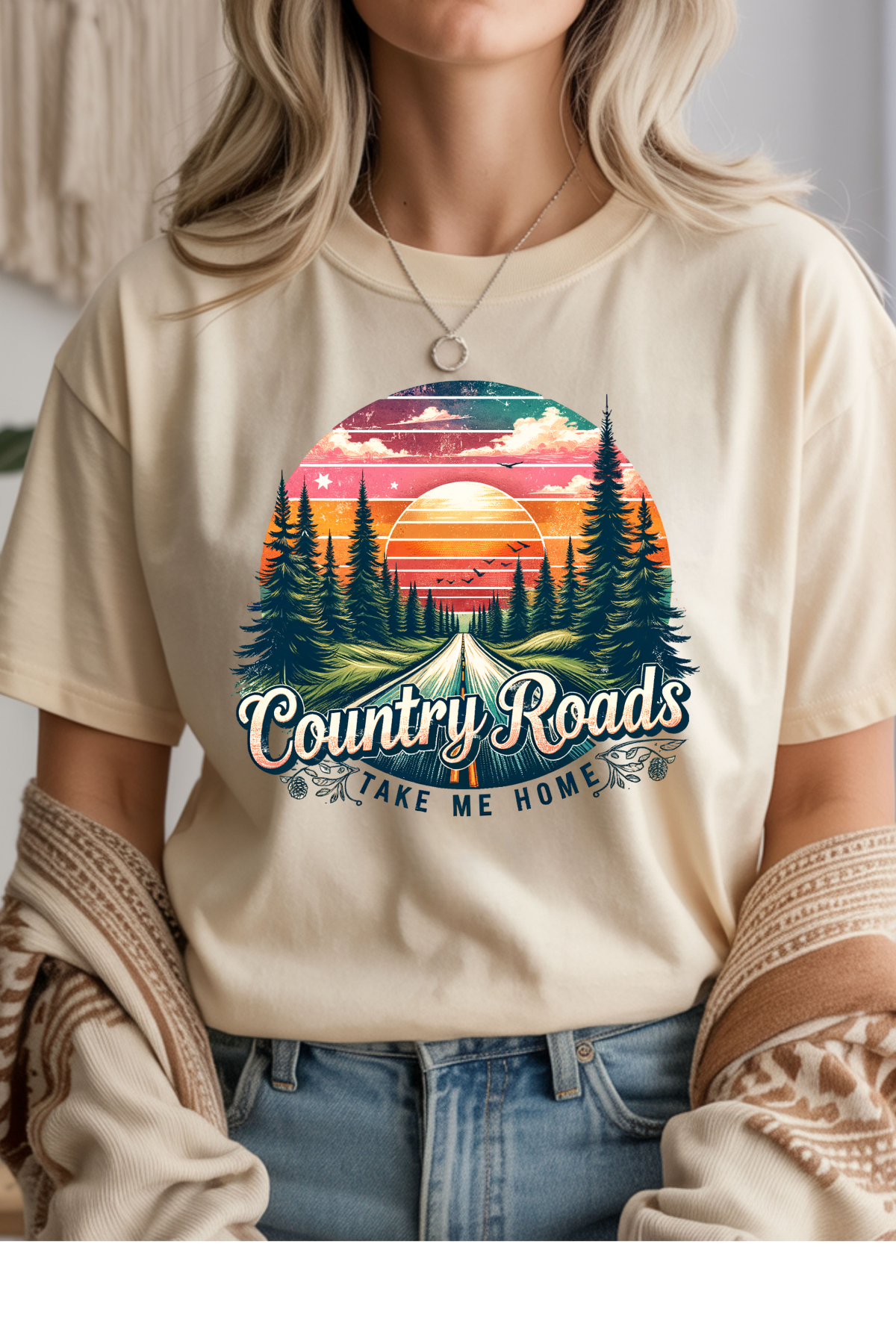 Country Roads Graphic Tee