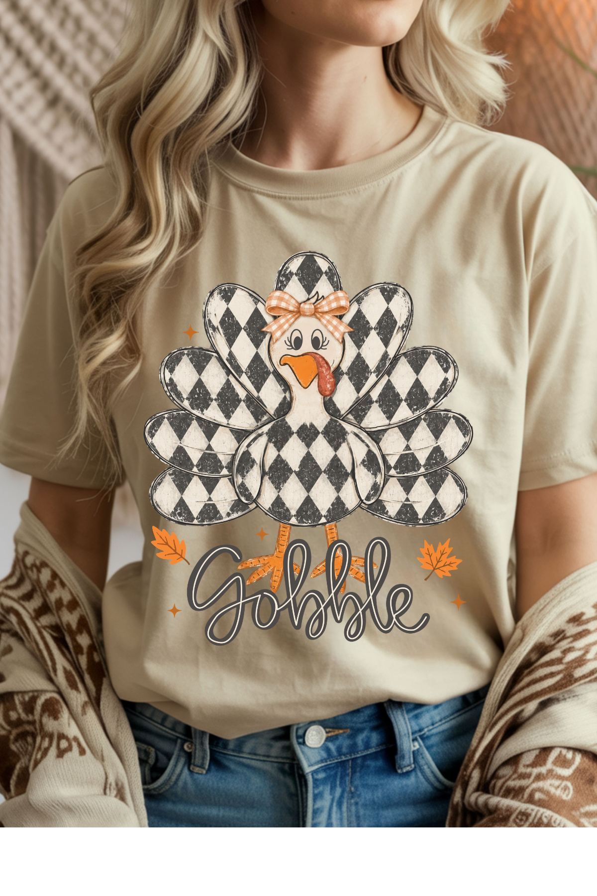 (10-12-26)Gobble Graphic Tee