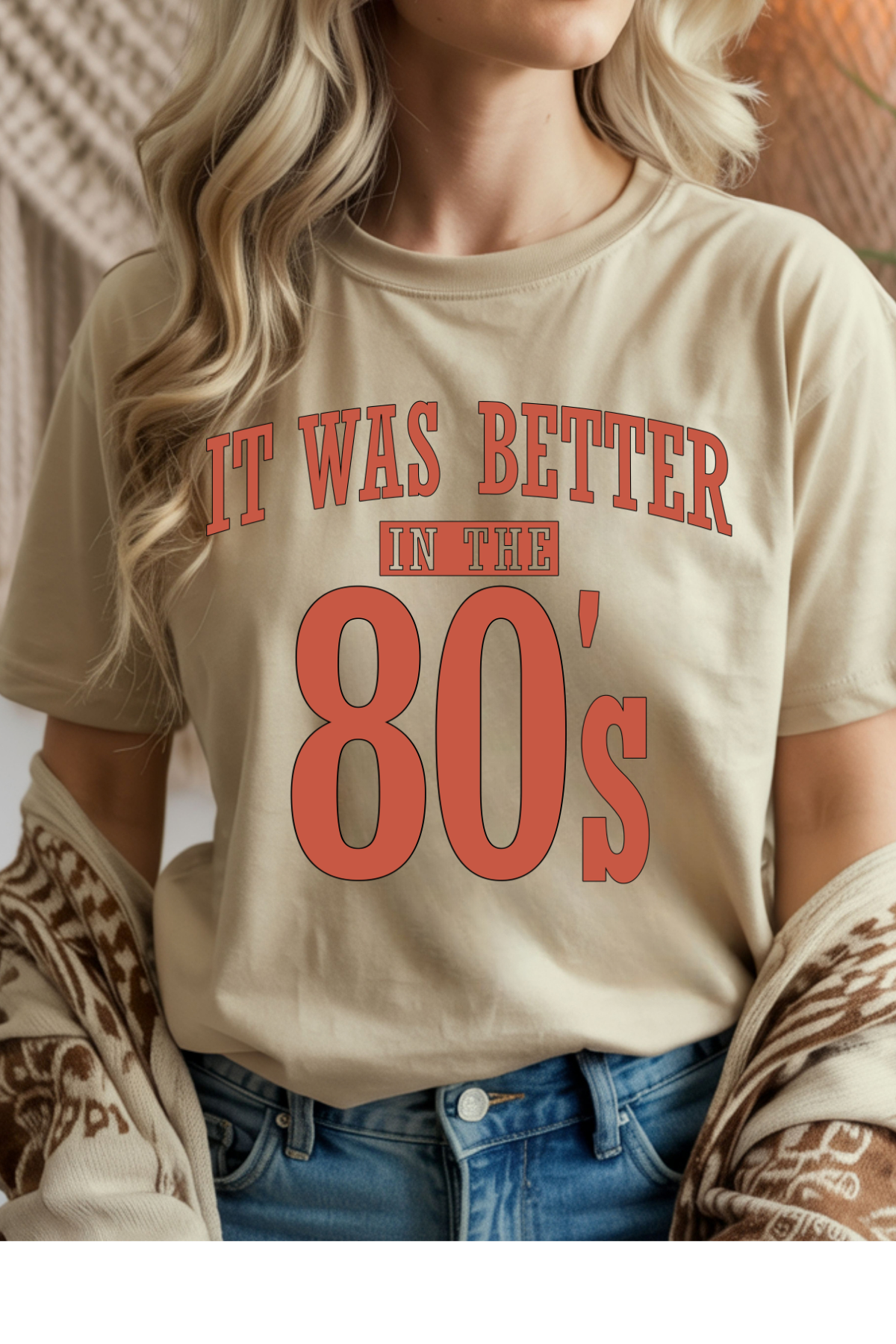 (10-12-26)Better In The 80s Graphic Tee