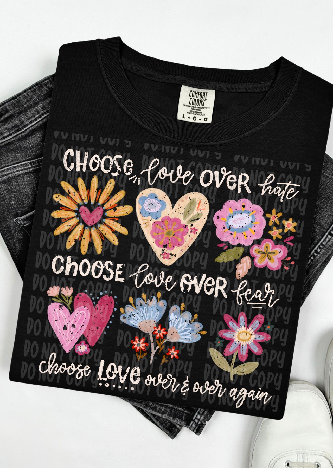Choose Love Comfort Colors T-Shirt