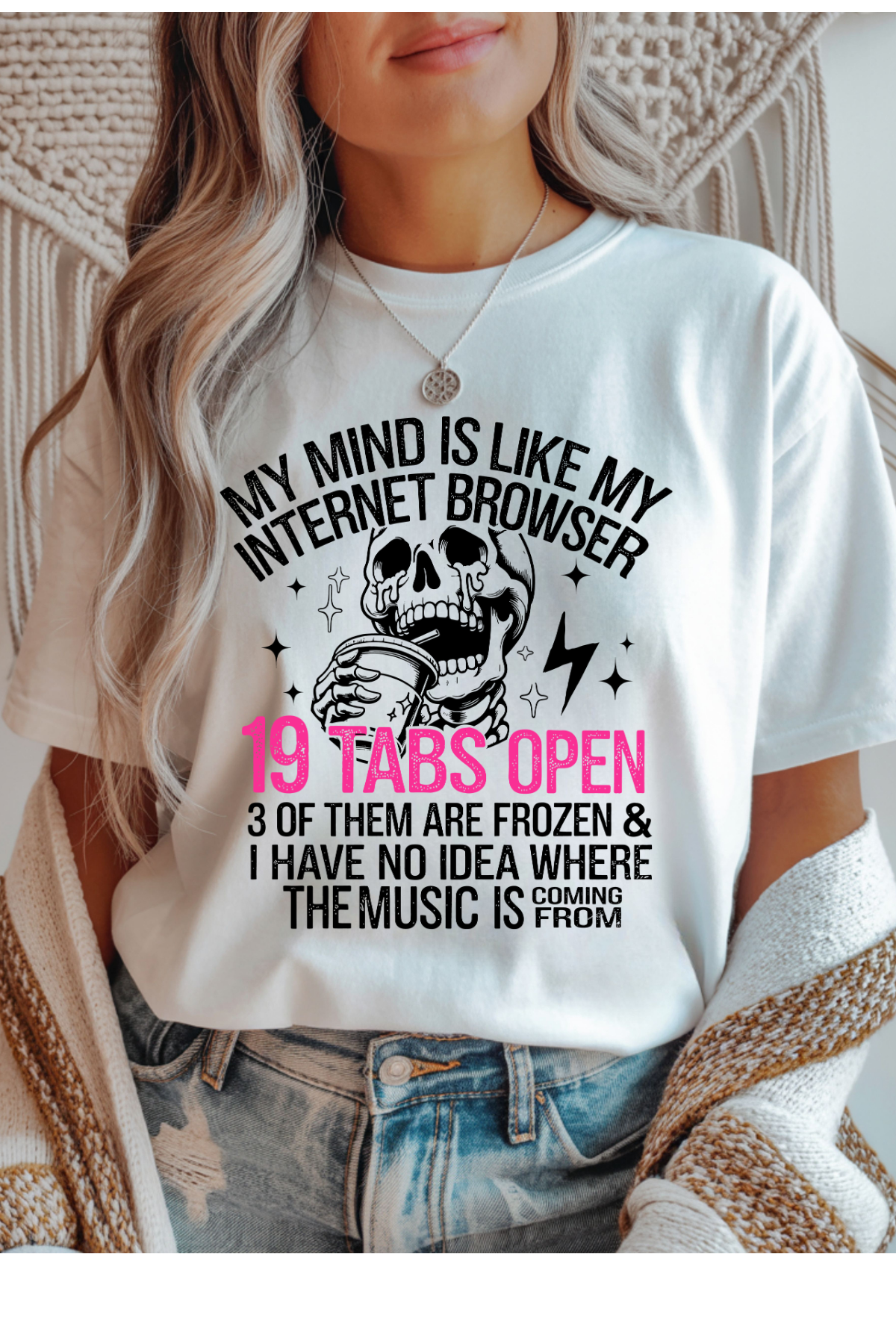 19 Tabs Open Graphic Tee