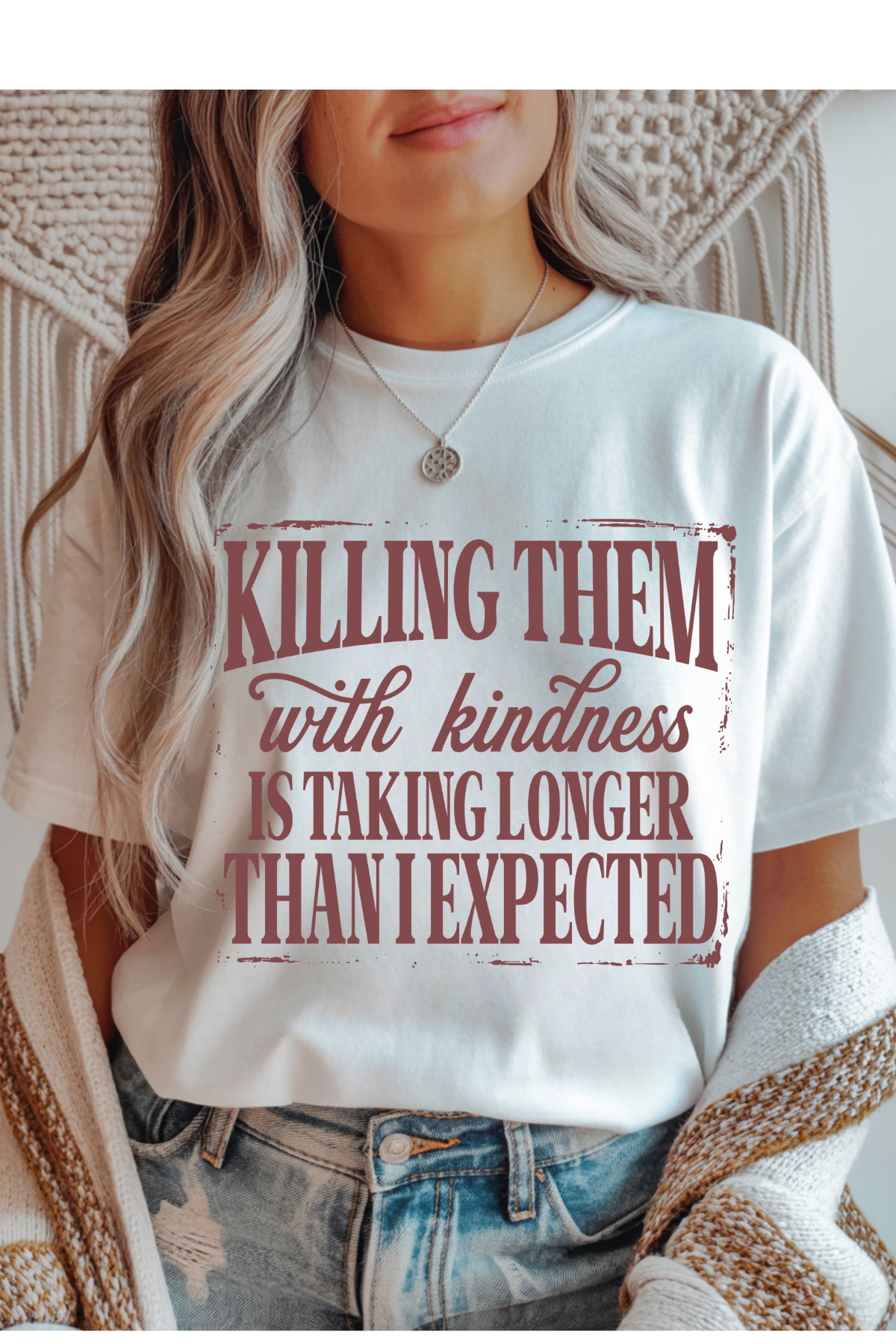 (8-3-26)Kill Them With Kindness Graphic Tee