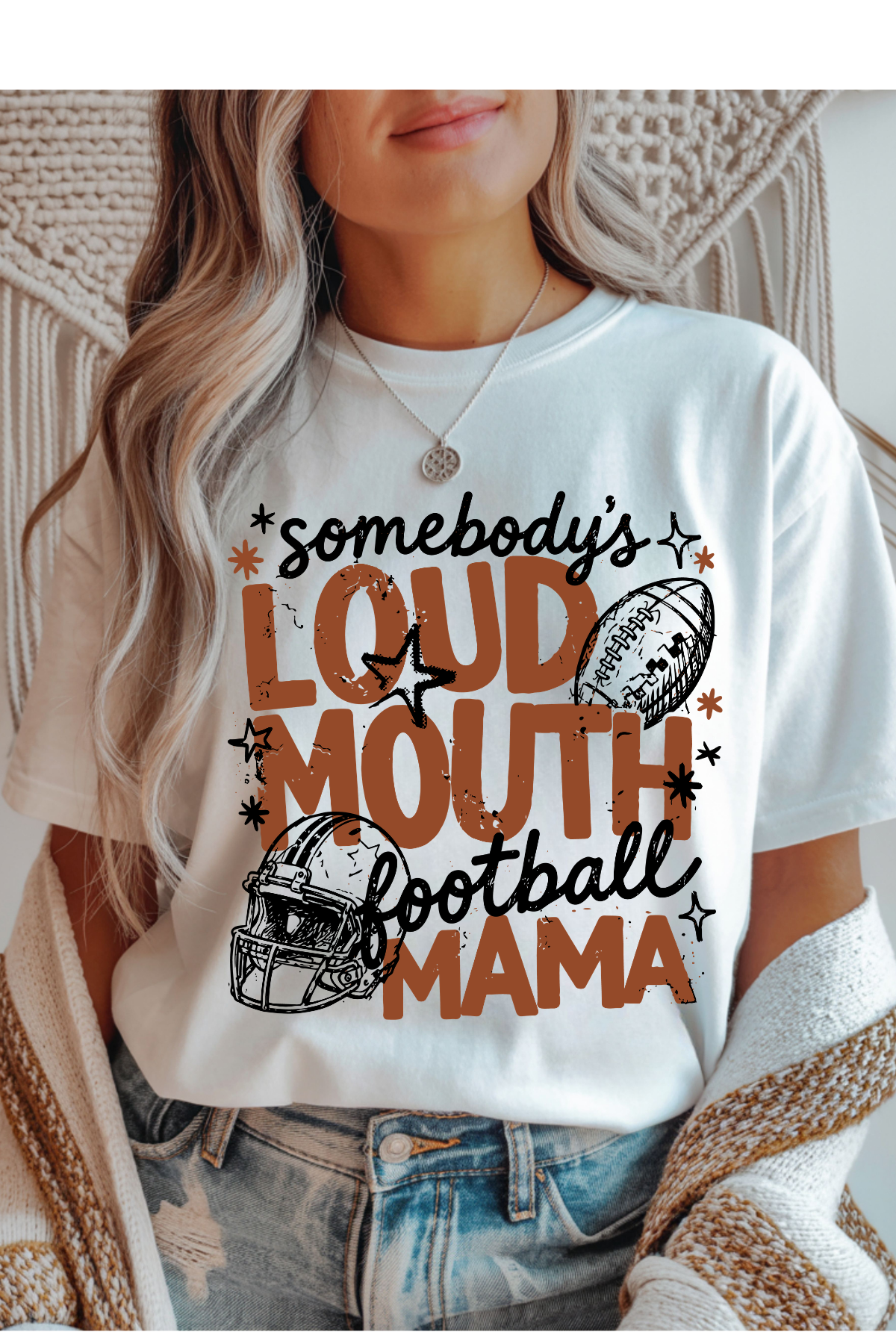 (8-17-26)Loud Mouth Mama Graphic Tee