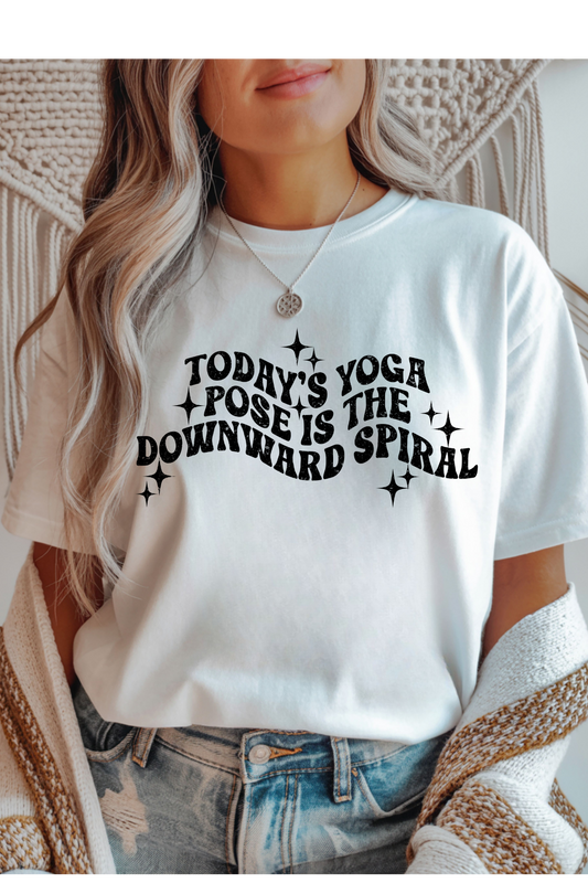 Downward Spiral Graphic Tee