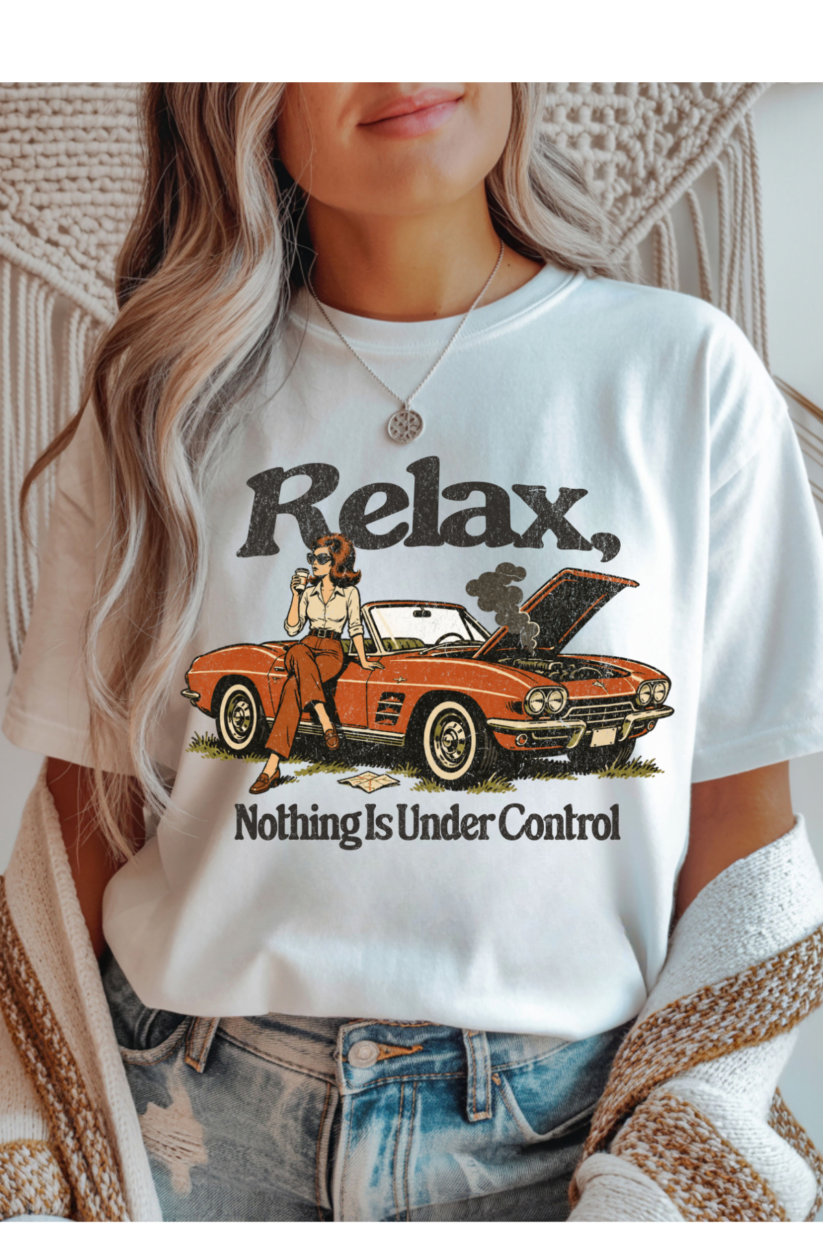 (10-12-26)Nothing Under Control Graphic Tee