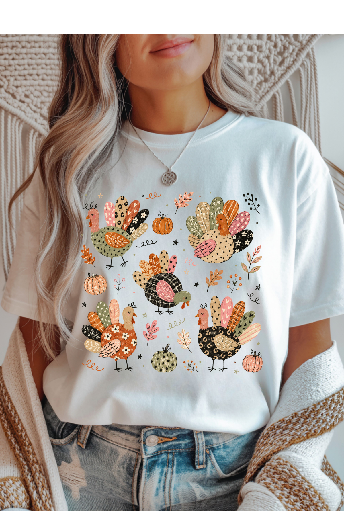 (10-15-26)Fall Turkeys Graphic Tee