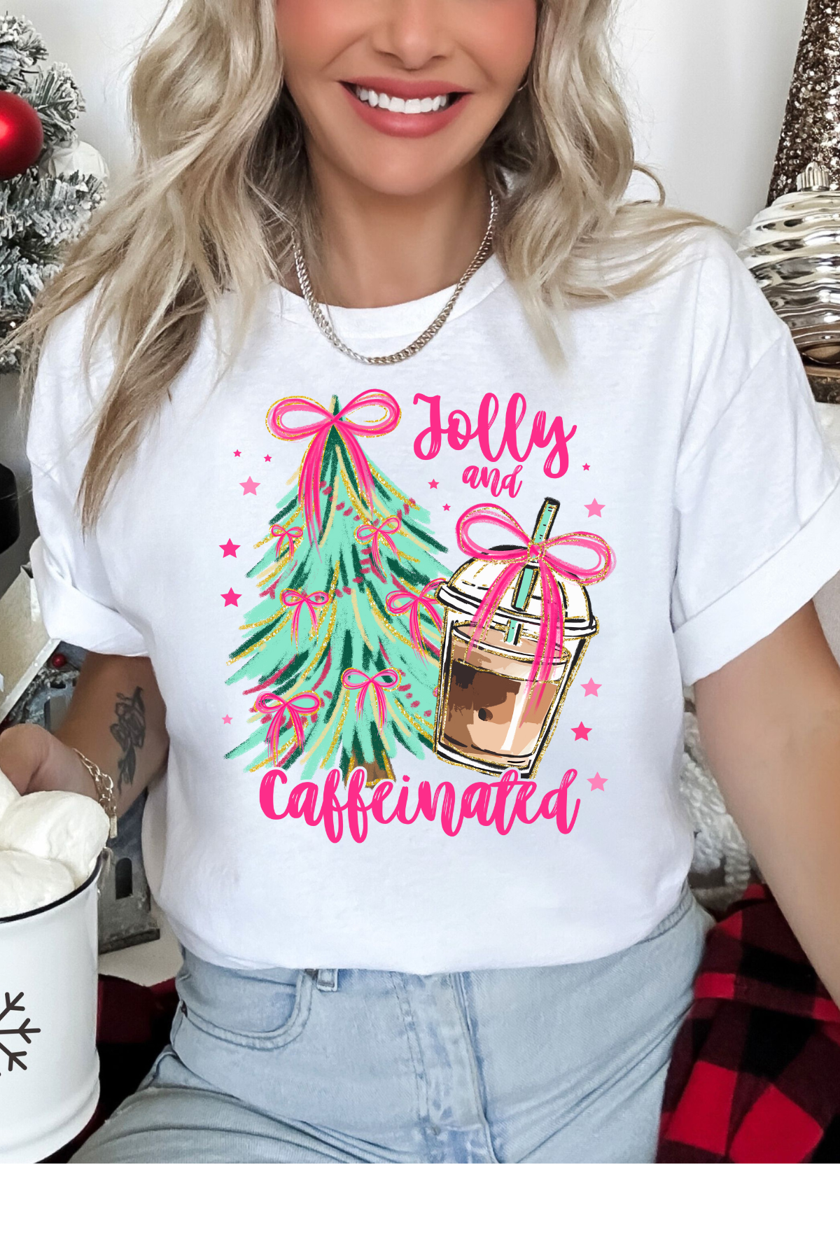 Be Jolly & Caffeinated T-Shirt