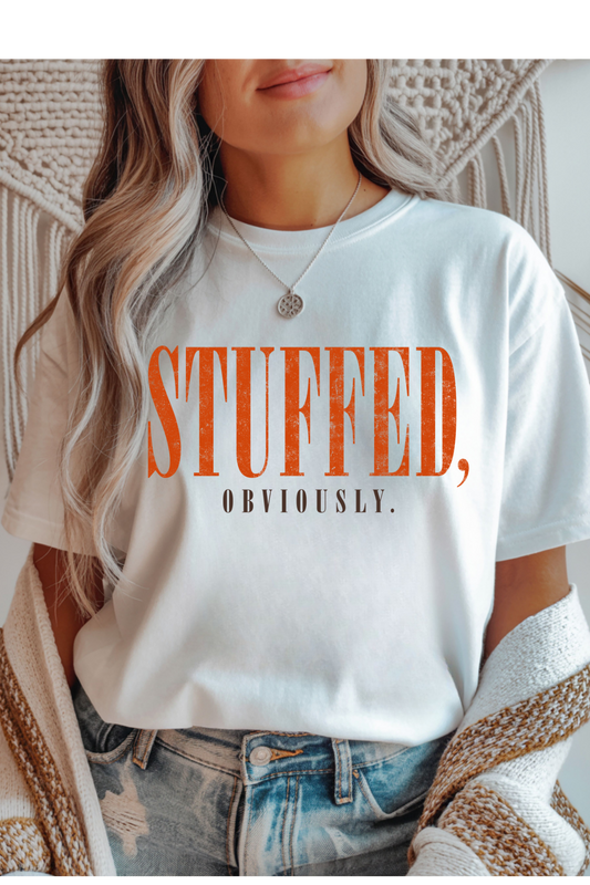 (10-15-26)Stuffed, Obviously Graphic Tee